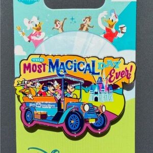 Disney Vibrant The Most Magical Day Pin